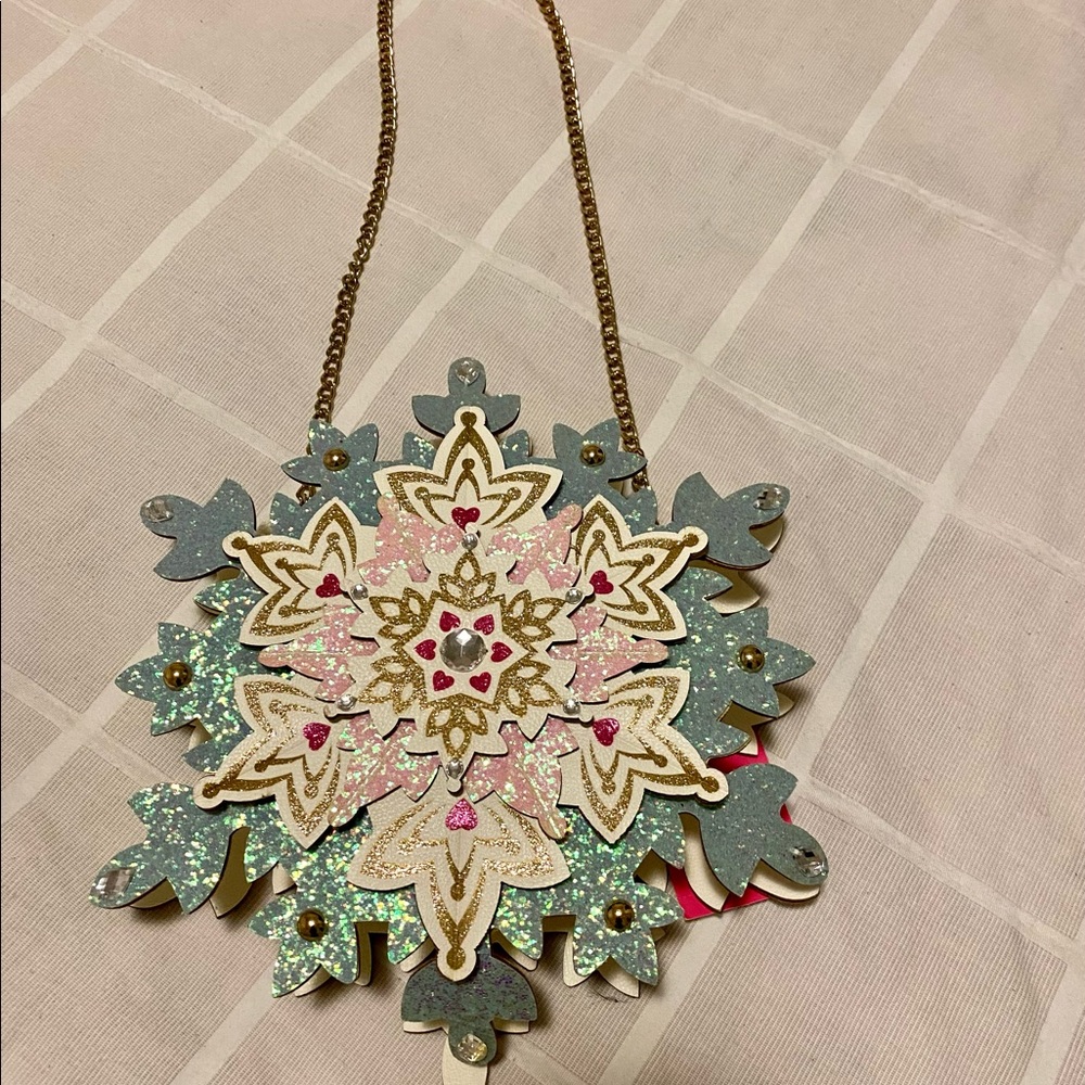 Betsy Johnson snowflake bag